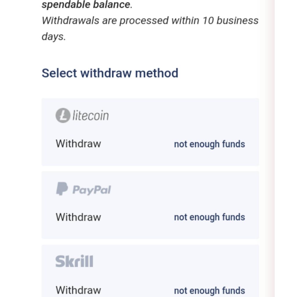 picoworkers payment methods