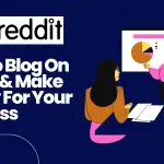 Blogging on reddit banner
