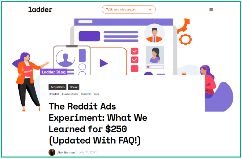 a case study on reddit ads