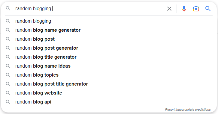 People also ask section from Google