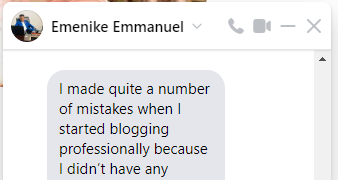 emenike and nickdams facebook chat