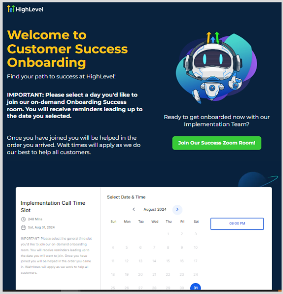 GHL onboarding