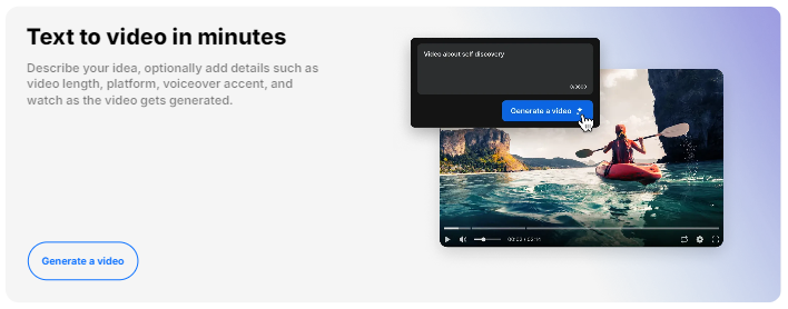 Invideo text to video in minutes