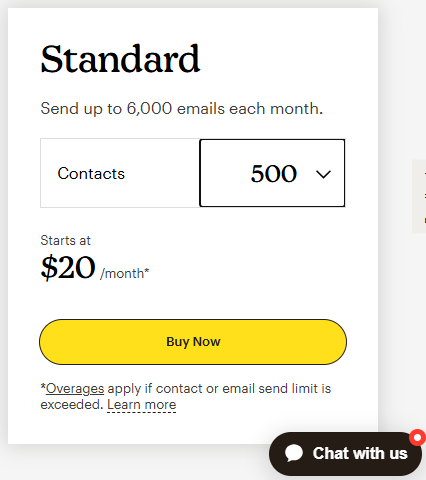 Mailchimp Price